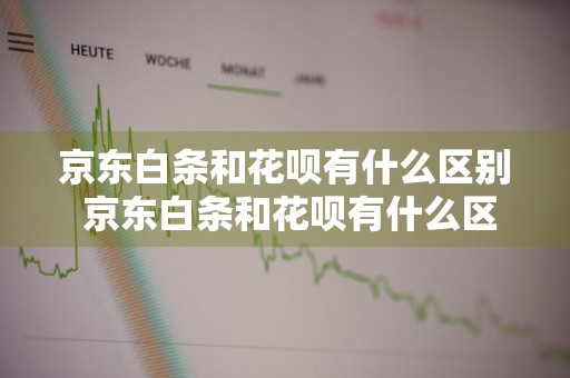 京东白条和花呗有什么区别 京东白条和花呗有什么区别吗