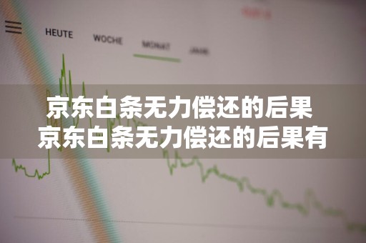 京东白条无力偿还的后果 京东白条无力偿还的后果有哪些