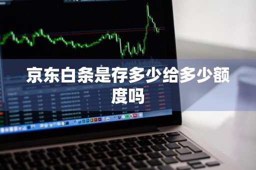 京东白条是存多少给多少额度吗