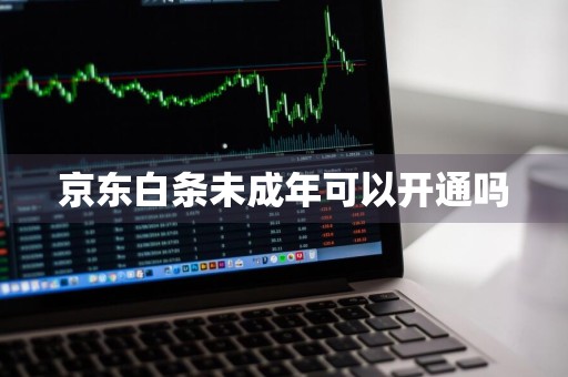 京东白条未成年可以开通吗
