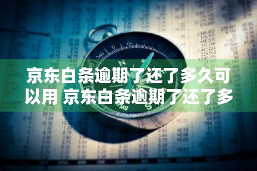 京东白条逾期了还了多久可以用 京东白条逾期了还了多久可以用啊
