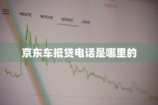 京东车抵贷电话是哪里的