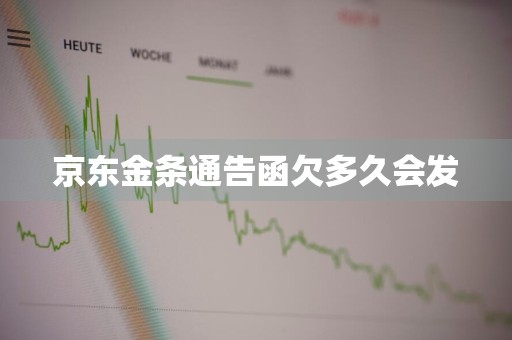 京东金条通告函欠多久会发
