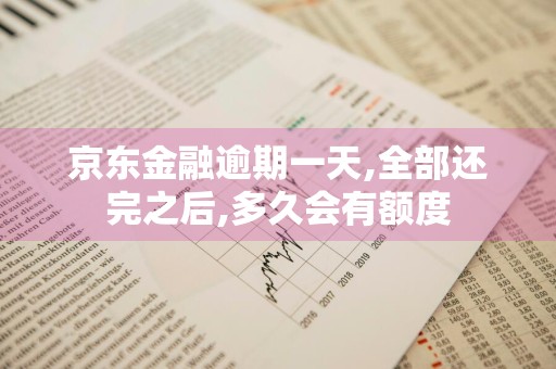 京东金融逾期一天,全部还完之后,多久会有额度