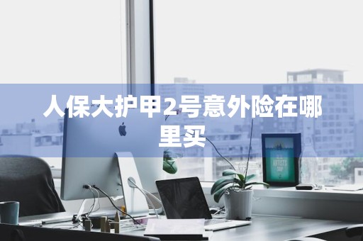 人保大护甲2号意外险在哪里买