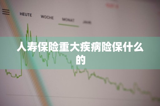 人寿保险重大疾病险保什么的