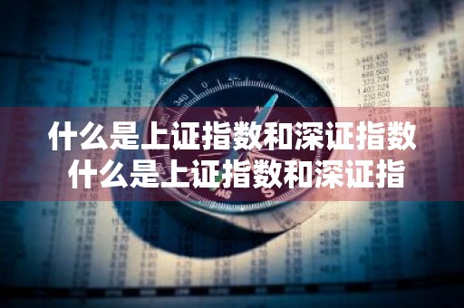 什么是上证指数和深证指数 什么是上证指数和深证指数的区别