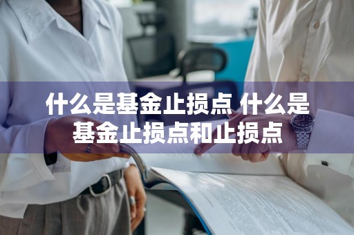 什么是基金止损点 什么是基金止损点和止损点
