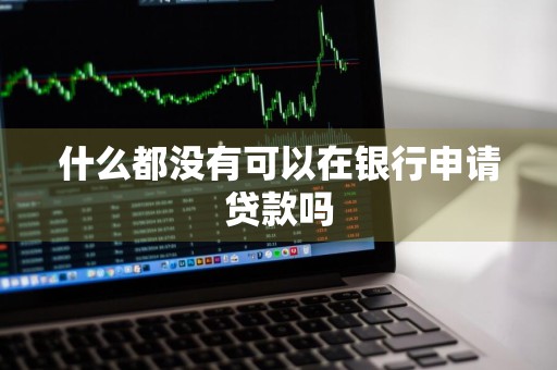 什么都没有可以在银行申请贷款吗