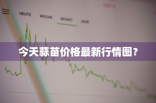 今天蒜苗价格最新行情图？