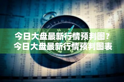 今日大盘最新行情预判图？ 今日大盘最新行情预判图表