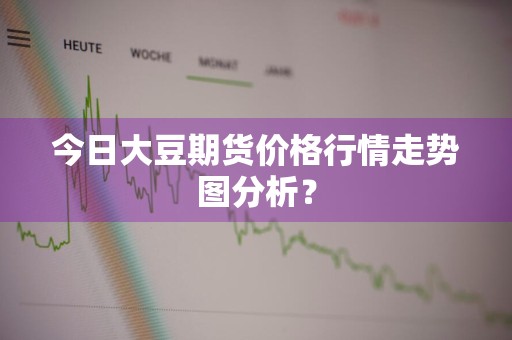 今日大豆期货价格行情走势图分析？