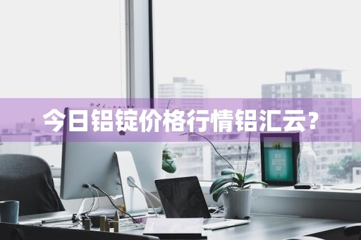 今日铝锭价格行情铝汇云？
