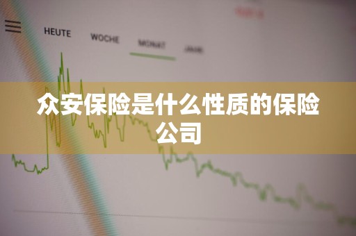 众安保险是什么性质的保险公司