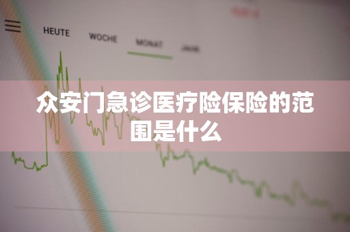 众安门急诊医疗险保险的范围是什么