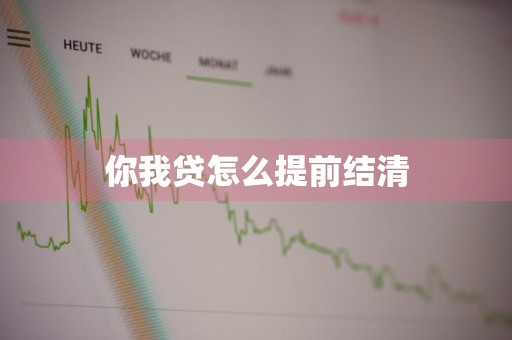 你我贷怎么提前结清