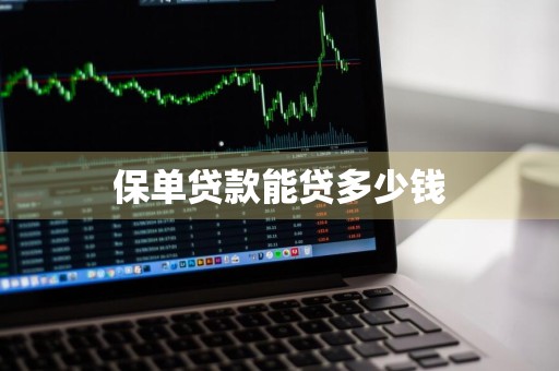 保单贷款能贷多少钱