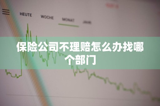 保险公司不理赔怎么办找哪个部门