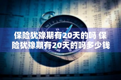 保险犹豫期有20天的吗 保险犹豫期有20天的吗多少钱