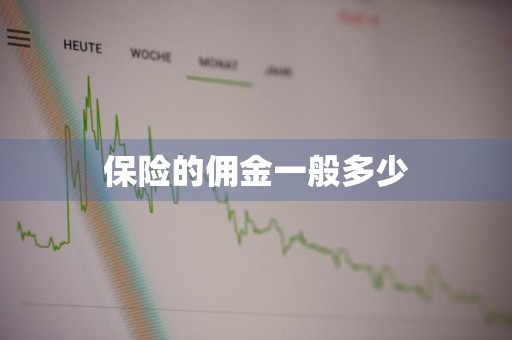 保险的佣金一般多少