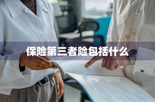 保险第三者险包括什么