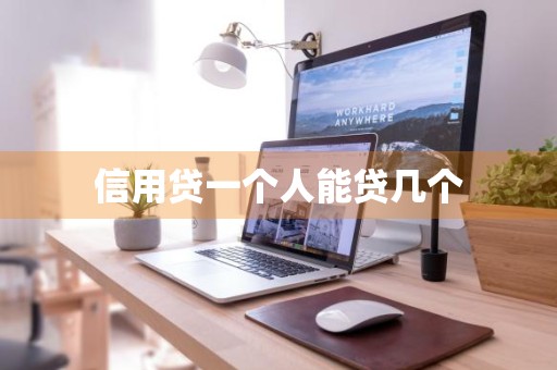 信用贷一个人能贷几个