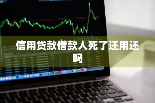 信用贷款借款人死了还用还吗