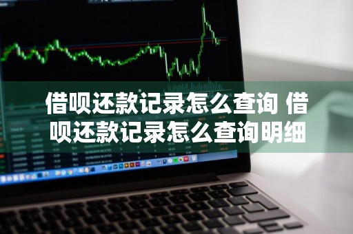 借呗还款记录怎么查询 借呗还款记录怎么查询明细