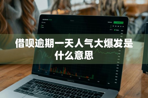 借呗逾期一天人气大爆发是什么意思