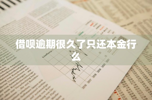 借呗逾期很久了只还本金行么