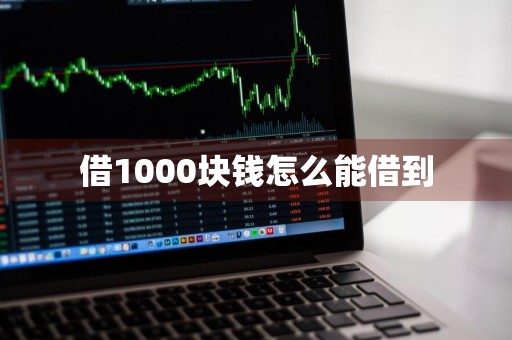 借1000块钱怎么能借到