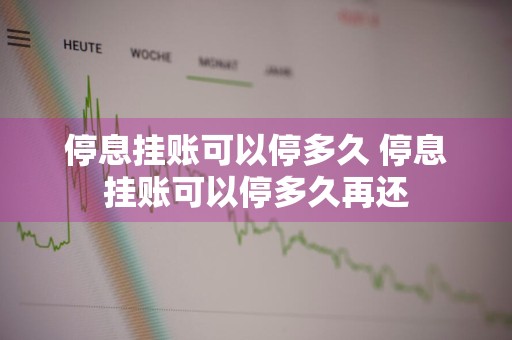 停息挂账可以停多久 停息挂账可以停多久再还