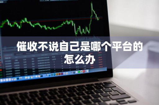 催收不说自己是哪个平台的怎么办