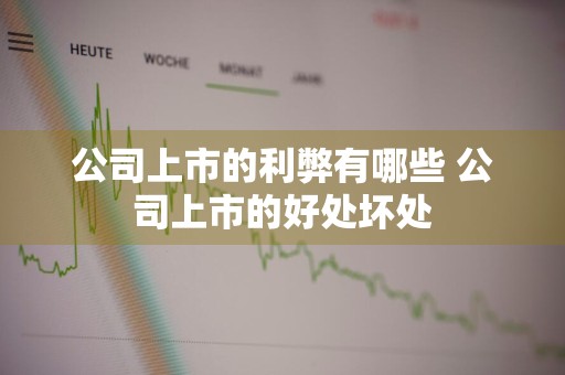 公司上市的利弊有哪些 公司上市的好处坏处