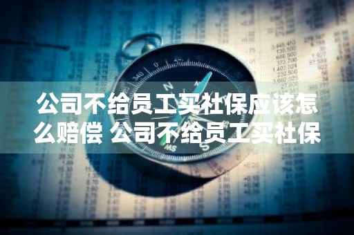 公司不给员工买社保应该怎么赔偿 公司不给员工买社保应该怎么赔偿劳动法