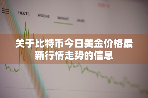 关于比特币今日美金价格最新行情走势的信息