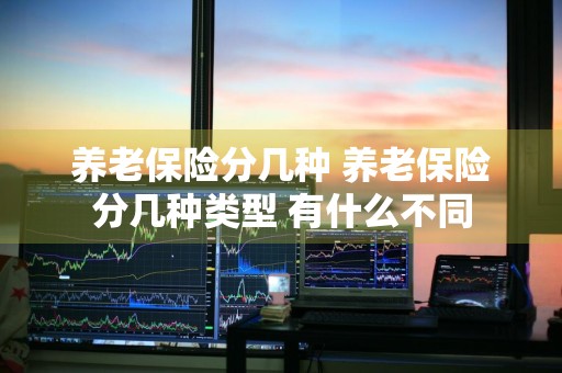 养老保险分几种 养老保险分几种类型 有什么不同