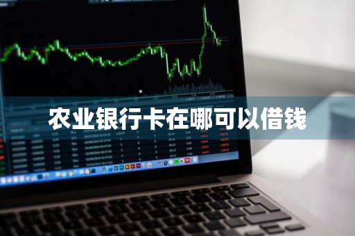 农业银行卡在哪可以借钱