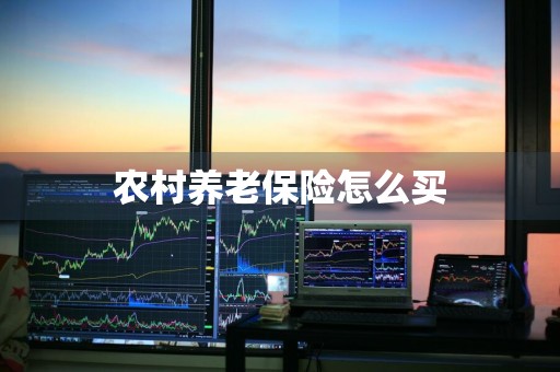 农村养老保险怎么买