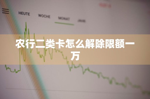 农行二类卡怎么解除限额一万