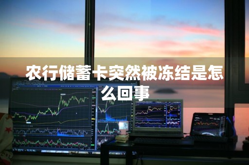农行储蓄卡突然被冻结是怎么回事
