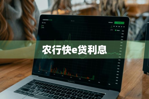农行快e贷利息