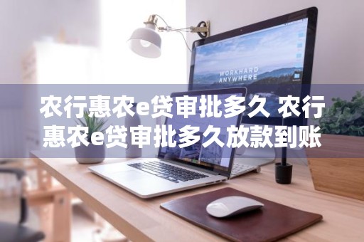 农行惠农e贷审批多久 农行惠农e贷审批多久放款到账