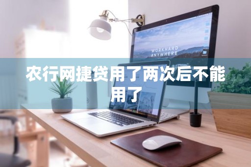 农行网捷贷用了两次后不能用了