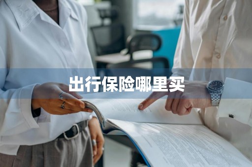 出行保险哪里买