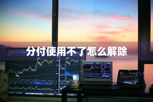 分付使用不了怎么解除