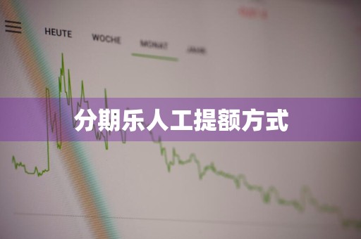 分期乐人工提额方式