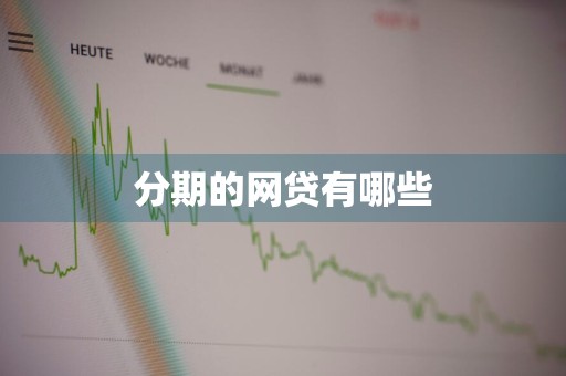 分期的网贷有哪些