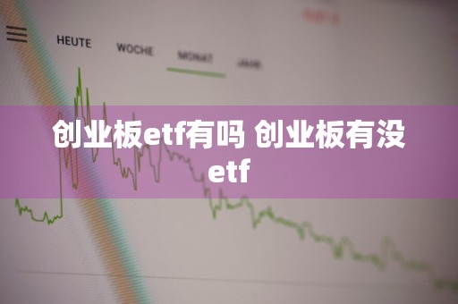 创业板etf有吗 创业板有没etf