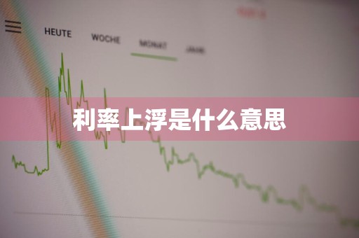 利率上浮是什么意思